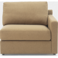 Fabric minimalist modern style sofa