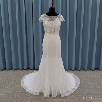 customized real sweetheart strapless sequined bridal gown mermaid wedding dress