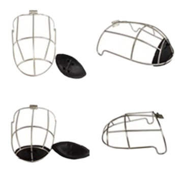 Top-Selling Stainless Steel Hurling Face Guard and Hockey Facial Protection Set in Ireland
