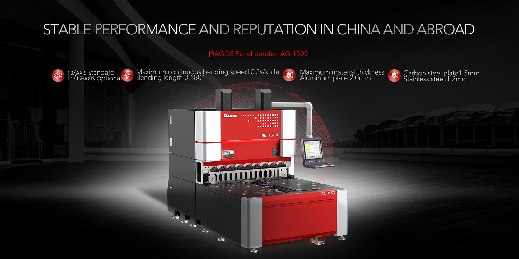 Ag 1500qd 01 RAGOS amada panel bender