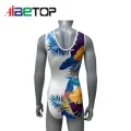 Leotards de dança de spandex personalizados para estilo de ginástica