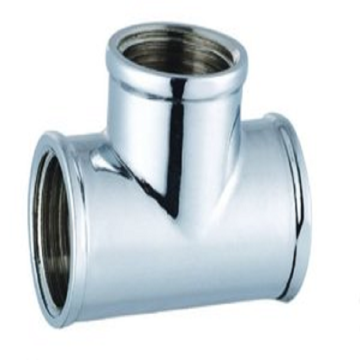 Hot Sale Brass Plumbing Fitting: Double Thread Chromed Plated Lead-Free