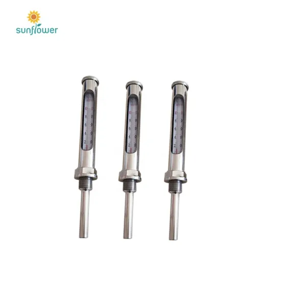 Stainless Steel Water Pipe Thermometer for Sea Water Temperature Monitoring