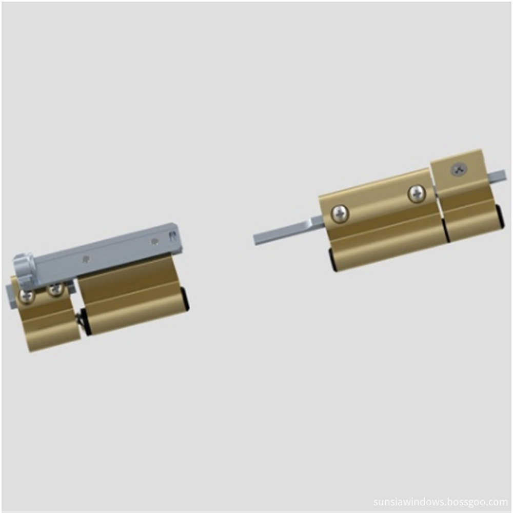 Hinge Components for Tilt and Turn Windows Gold Color Hinge Components for Tilt and Turn Windows Gold Color