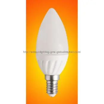 LED bulbs ,3.5W Warmwhite,led Candle,Ceramic Holding.
