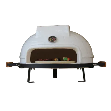 Auplex BBQ Ceramic Pizza Oven 21" Kamado Charcoal Grill for Outdoor Pizza cooking