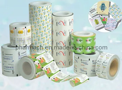 Pharmaceutical: Granules, Powders, Tablets Paper-Aluminium Laminated Foil