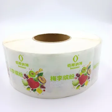 High Quality Fruit Label With Color Printing
