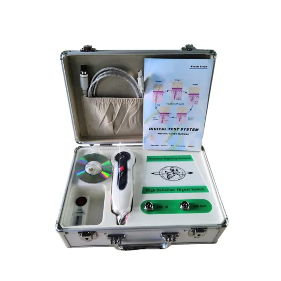 Portable high definition digital skin and hair analyzer QH-700U