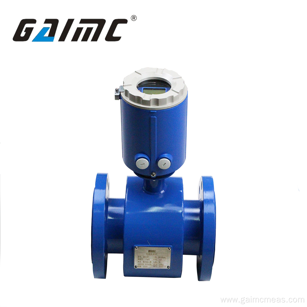 4-20ma output digital water electromagnetic flow meter