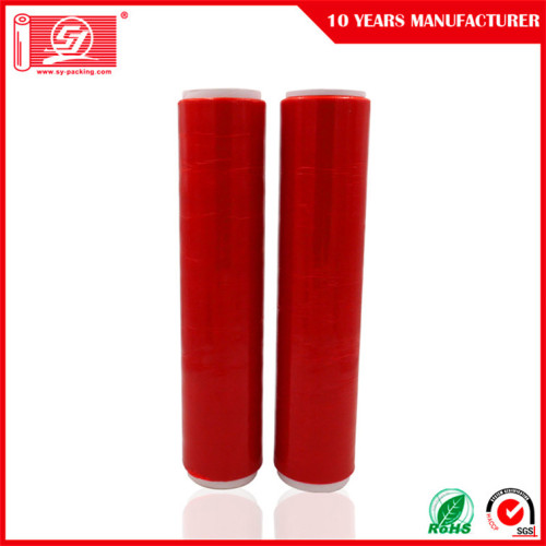Hand Use Stretch Film With Red Color