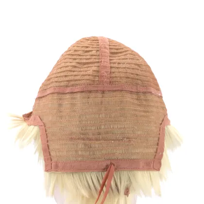 Aishili Handmade Barrister Wig Synthetic hair Magistrate's Mullet Lawyer judge Wig for Formal Use in Court and Costume