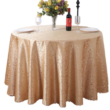 White Party Cover Cloth Tablecloth for Round Tables - Perfect for Weddings and Christmas
