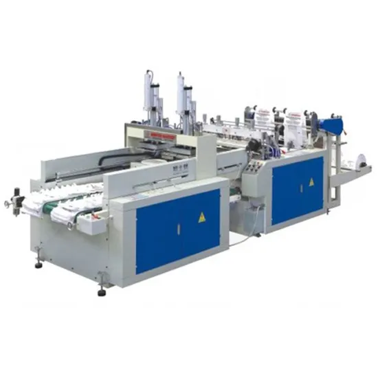 Small Vest Bag Making Machine: Black Plastic Bag Forming and Sealing Equipment