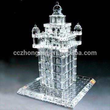 2016 New product Europe style great crystal building model