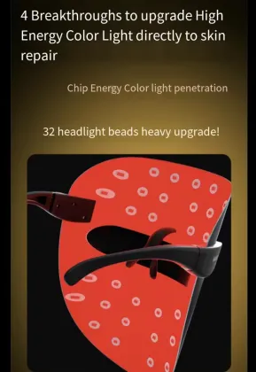 Stylish light therapy mask