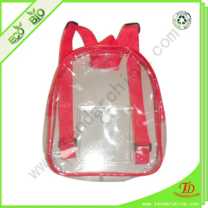 pvc shoulder bag for kids