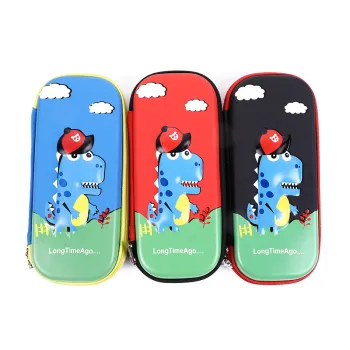 EVA Cartoon Pencil Case for Kids - Large Capacity Primary School Pencil Box