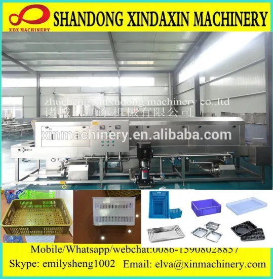 automatic plastic container cleaning machine