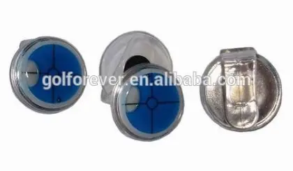 golf magnetic ball marker & golf hat clip