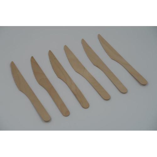 Cuchillos de madera para comida de cocina