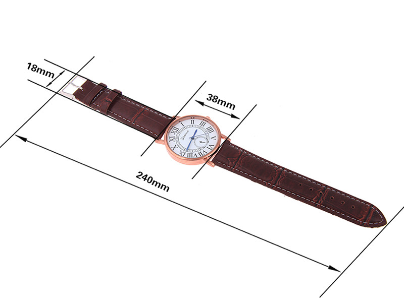 MEN business leather watches