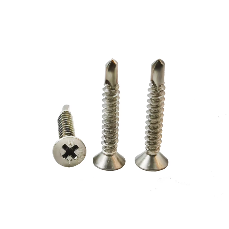 Steel Cross Recessed Countersunk Screws