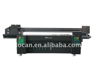 glass offset printing machine Docan UV 2512 (2.44m*1.22m, Konica M512 head)