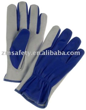 Pig Grain Leather Working Gloves ZM34-L