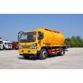 6wheeler vacuum sewage suction tank truck