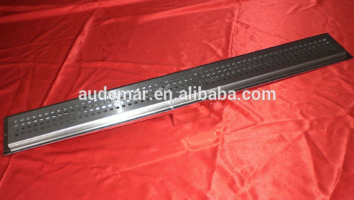 Audemar Sloped Channel Base Stainless Steel Pool Drain