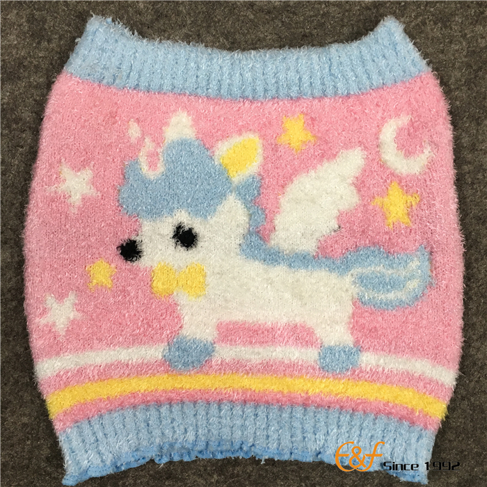 Fluffy Yarn Babies Knitted Haramaki Stomach Band