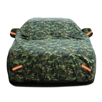 Wholesale Full Body Waterproof PVC Car Cover with Zipper