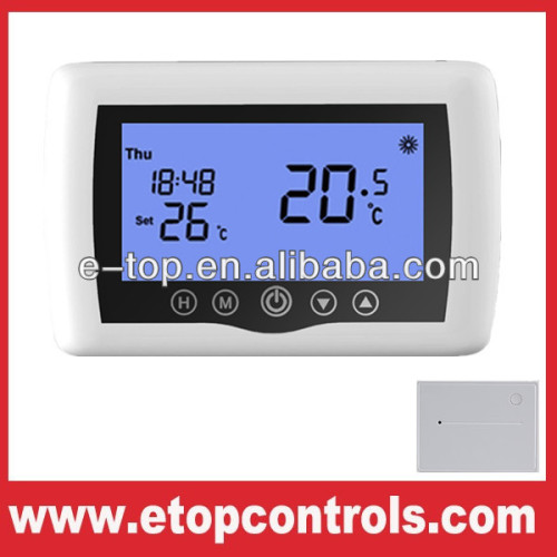 Newly touch screen wireless heating room thermostat