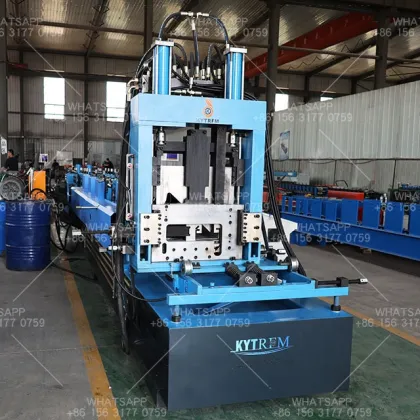 Easy to Use CZ Purlin Forming Machine for Steel Frame Purlin Production