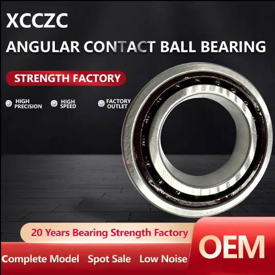 High Precision 7008C Angular Contact Ceramic Ball Bearing