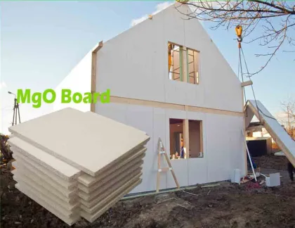 No-Formaldehyde Anti-Moth Moistureproof Fireproof  MgO Board