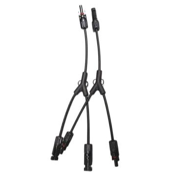 Top Hengda Connettori solari con ramo Y Hengda: connettore a cavo solare 3 in 1 impermeabile per pannelli fotovoltaici