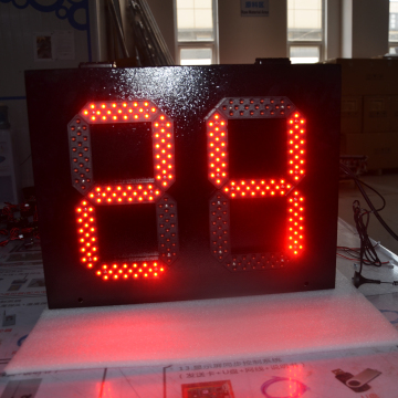 Outdoor Waterproof 10 Inch Red LED Countdown Timer Sign