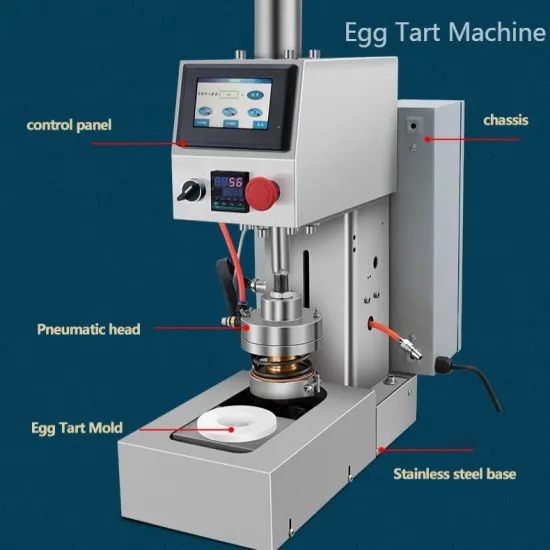 Commercial Electric Automatic Tartlets Maker Mini Egg Tart Shell Pie Crust Pressing Machinery Egg Tart Machine