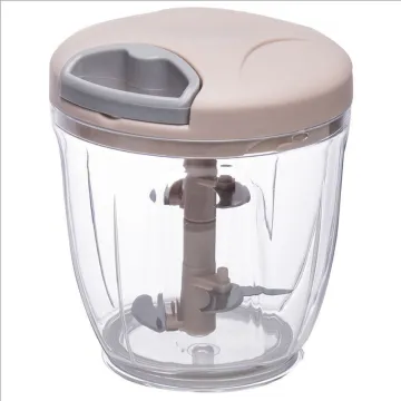 Handheld Garlic and Vegetable Chopper for Fruits, Nuts, and More – Durable Pepper and Ginger Cutter
