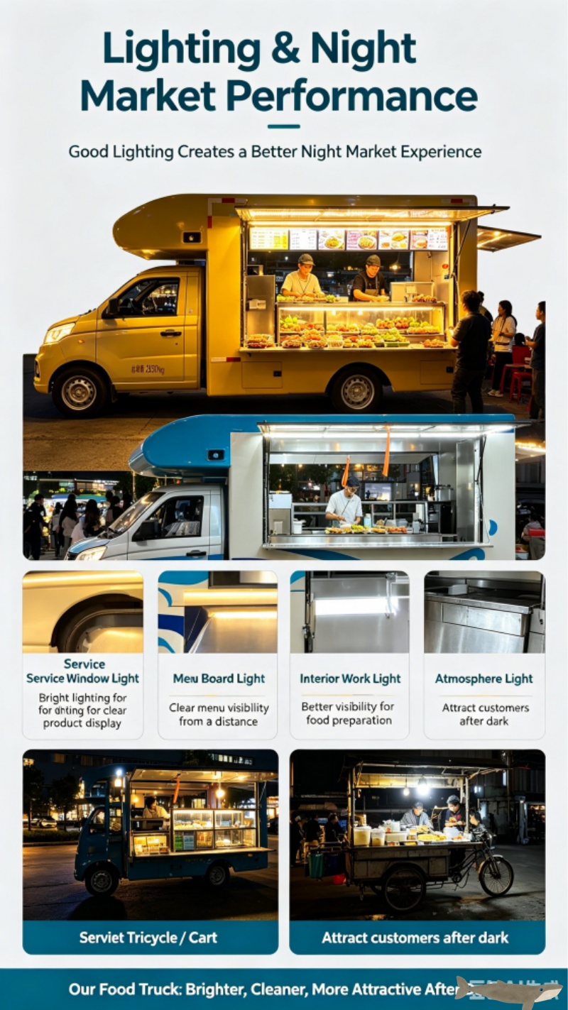 Street mobile food trucks