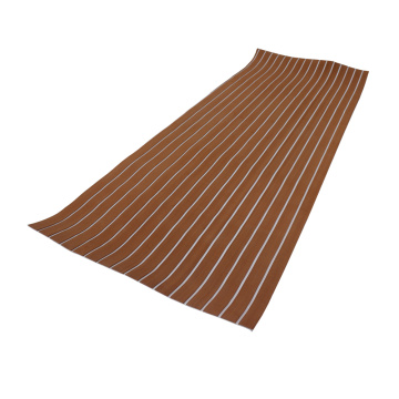 Light Brown & White Marine EVA Boat Flooring