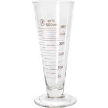 50ml Laboratory Conical Shape Glassware Measuring Cylinder