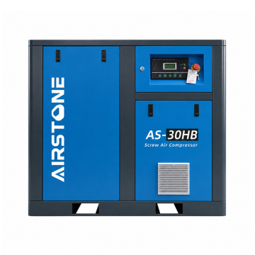 30HP 22KW Belt Driven Screw Air Compressor