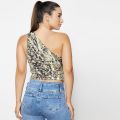 Camisetas para mangas de Leopard de moda para mujer