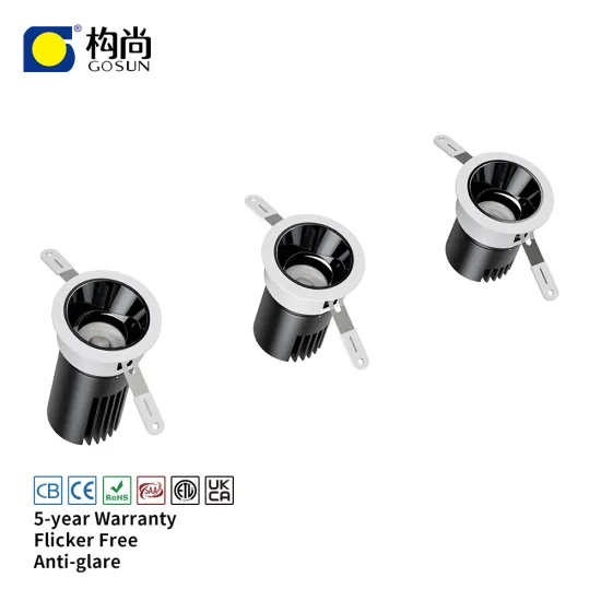 Tunable CCT Modular Spotlight LED Recessed Downlight for Hotels