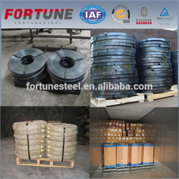 factory wholesale blue temper and harden steel pallets steel strap BOPP tape
