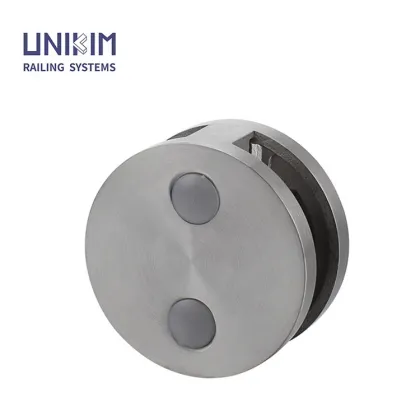 Zinc alloy U-shaped glass support furniture glass fixture