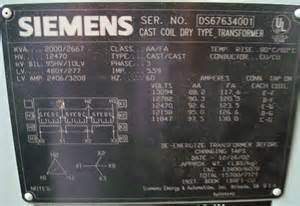 Siemens transformer